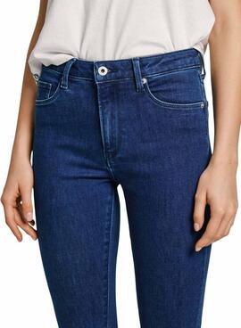 Jean Pepe Jeans super skinny indigo pour femme