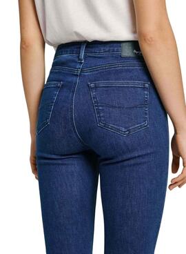 Jean Pepe Jeans super skinny indigo pour femme