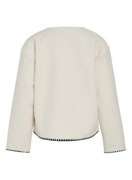 Veste Vila Vikaya Blanc pour femme