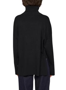 Pull Vila Viostria noir pour femme