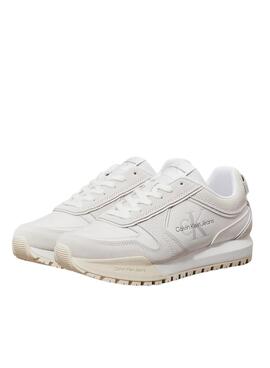 Sneakers Calvin Klein Jeans Toothy blanco para mujer