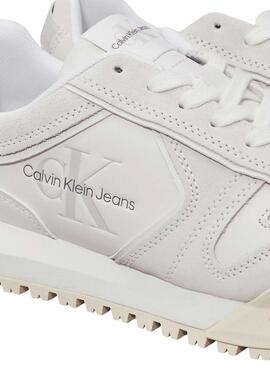 Sneakers Calvin Klein Jeans Toothy blanco para mujer