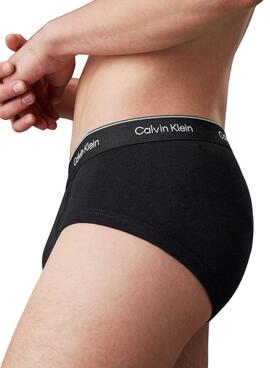 Pack Caleçons Calvin Klein Jeans Slip Noir pour homme