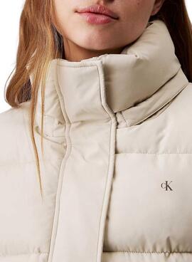 Veste Calvin Klein Jeans Matte beige pour femme