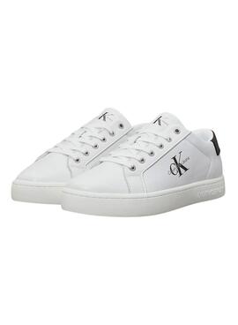 Baskets Calvin Klein Jeans Classic Cuplow Blanc pour homme