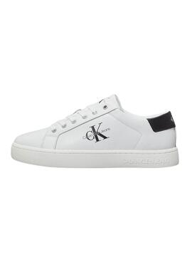 Baskets Calvin Klein Jeans Classic Cuplow Blanc pour homme