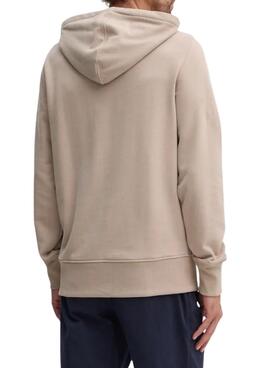 Sweatshirt Calvin Klein Jeans Distressed beige pour homme