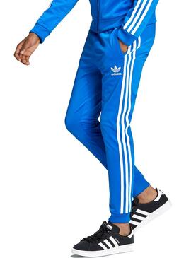 Pantalon Adidas Superstar Bleu Enfante