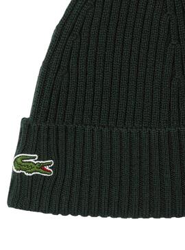 Bonnet Lacoste Bonnet vert foncé pour homme