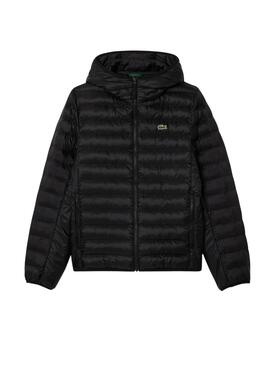 Veste matelassée noire Lacoste pour homme