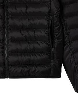 Veste matelassée noire Lacoste pour homme