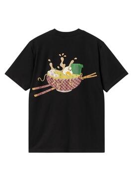 T-shirt Carhartt Noodle Soup noir pour homme