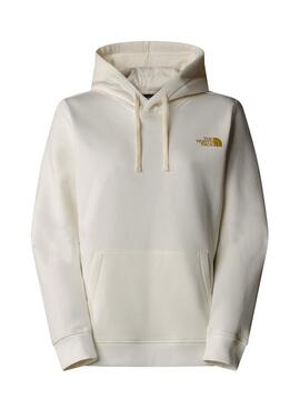 Sweat à capuche The North Face Mont Blanc beige pour femme