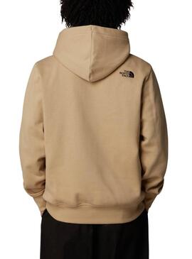 Sweat The North Face Drew Peak Beige pour homme