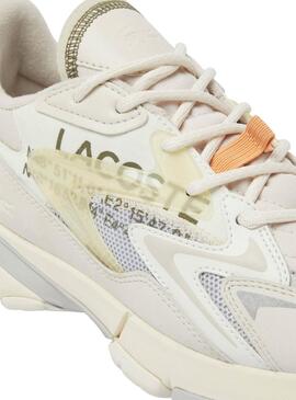 Baskets Lacoste L003 NEO Beige pour homme