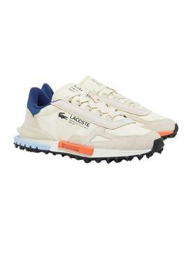 Baskets Lacoste Elite Beige pour homme