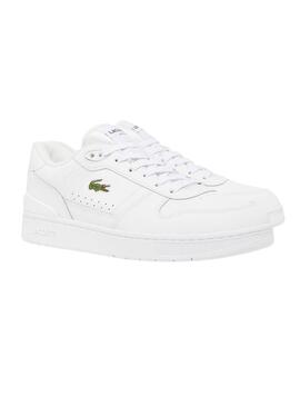 Baskets Lacoste T Clip Blanc pour homme