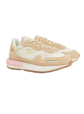 Baskets Lacoste Partner Beige pour femme