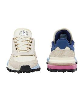 Baskets Lacoste Elite Crème pour femme