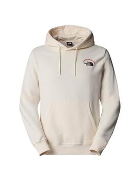 Sweat à Capuche The North Face Expedition Beige pour homme