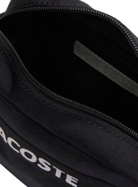 Sac camera Lacoste Logo Noir pour homme