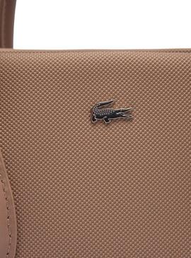 Sac Handle Daily Lacoste Camel pour femme