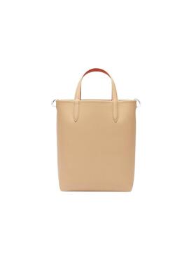 Sac Lacoste Anna Vertical Beige et Orange pour femme