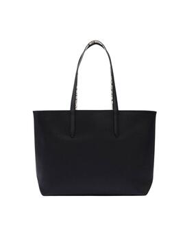 Sac réversible Lacoste Anna Noir et Blanc pour femme