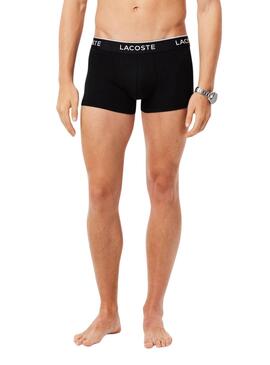 Boxers Lacoste Boxer Vert, Rouge et Noir pour homme