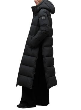 Manteau Ecoalf Binaiaalf Noir pour femme