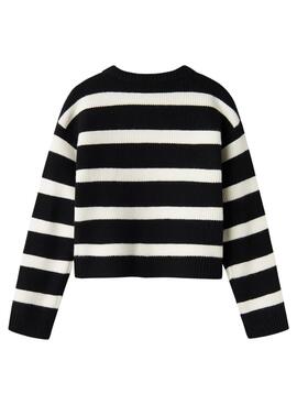 Pull Name It Nilla Noir pour fille