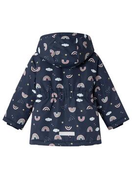 Veste Name It Maxi Aop Marine pour fille