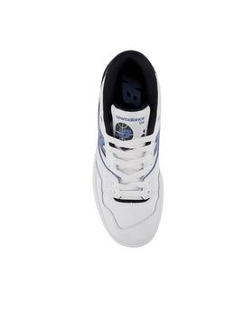 Baskets New Balance BB550 Blanc et Bleu