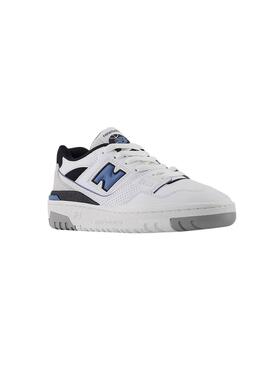 Baskets New Balance BB550 Blanc et Bleu