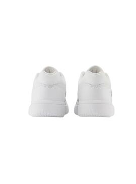 Baskets New Balance B480 Blanc pour fille et garçon