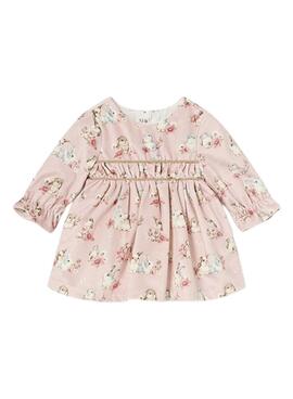 Robe Mayoral Cottontails Rose pour fille