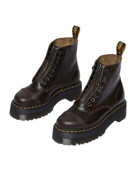 Bottes Dr Martens Sinclair Marron pour femme