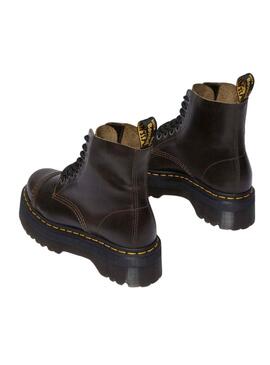 Bottes Dr Martens Sinclair Marron pour femme