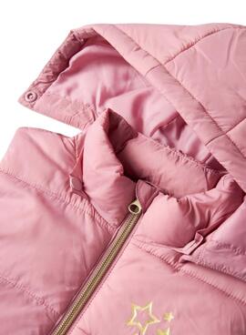 Gilet Name It Monay Matelassé Rose pour fille