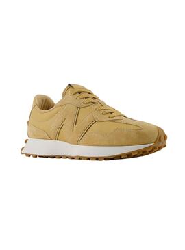 Baskets New Balance 327 Moutarde pour homme