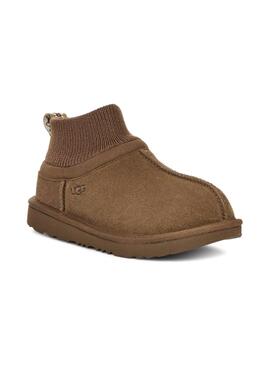 Bottes UGG Ultra Stretch Marron pour fille et garçon