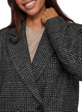 Manteau Vila Viley noir pour femme