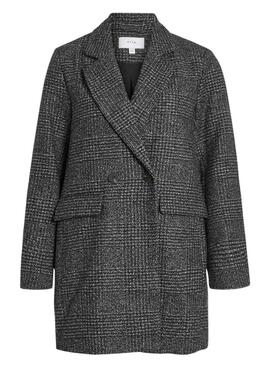 Manteau Vila Viley noir pour femme