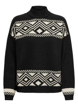 Pull Only Victoria Noir pour femme