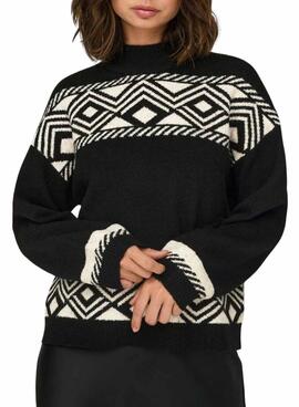 Pull Only Victoria Noir pour femme