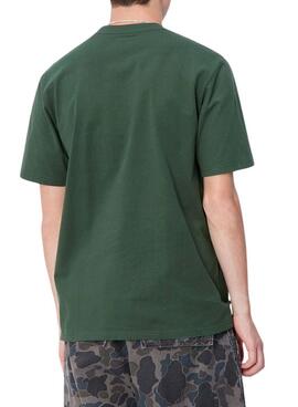 T-shirt Carhartt University vert pour homme