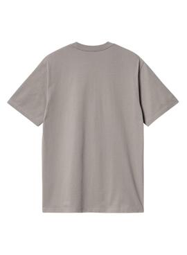 T-shirt Carhartt University gris pour homme