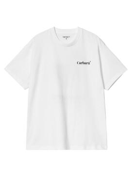 T-shirt Carhartt Fold Duck blanc pour homme