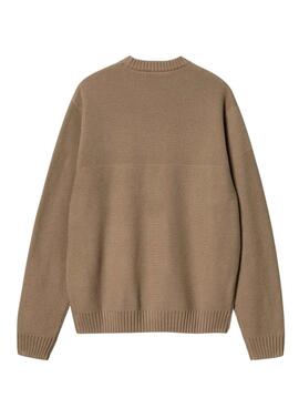 Pull Carhartt Chanr toasté pour homme