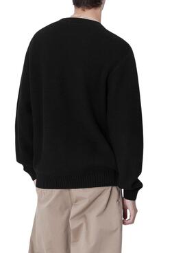 Pull Carhartt Chane Noir pour homme